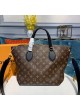 LV FLOWER ZIPPED TOTE  MM